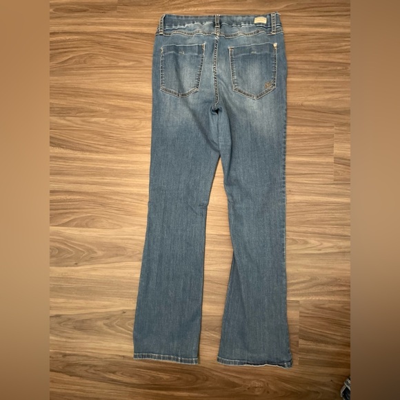 Seven7 Women's Straight Leg Tummy Control Jeans - Blue size 12 - Picture 3 of 6